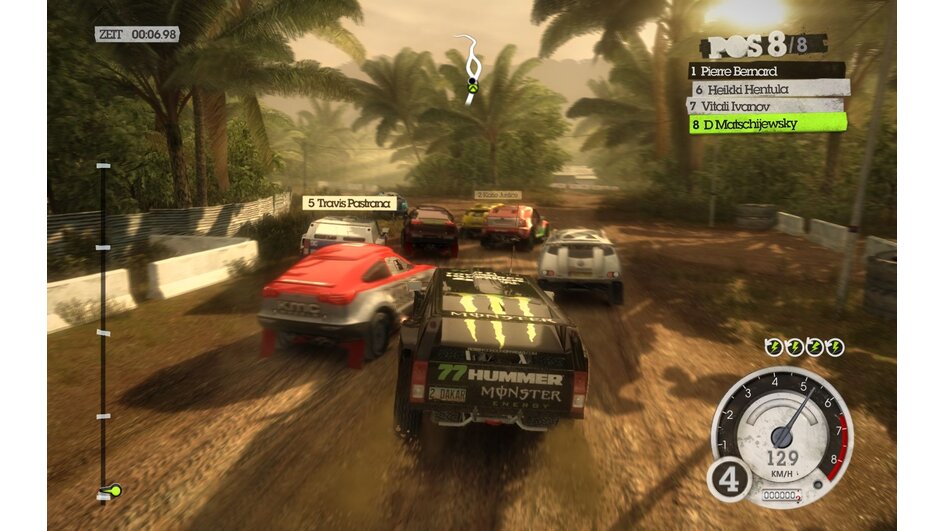 Colin mcrae dirt 2 настройка управления на клавиатуре