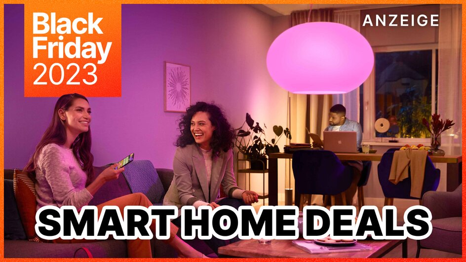 Teaserbild für Black Friday 2023: Die beste Zeit des Jahres für Smart Home Angebote von Philips Hue, Bosch, Eve, Nuki, Ring und vielen mehr