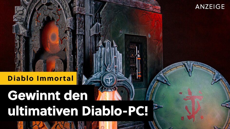 Teaserbild für Sichert euch fette Preise zum epischen Diablo Immortal x DOOM: The Dark Ages Crossover!