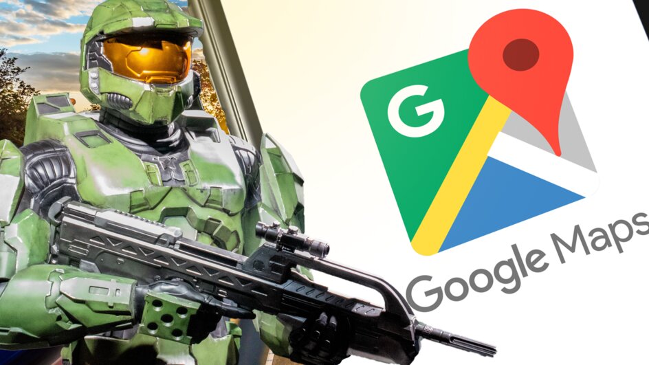 Teaserbild für Ein besserer Routenplaner als Google Maps? Als Master Chief aus Halo durch die Navigations-App brettern
