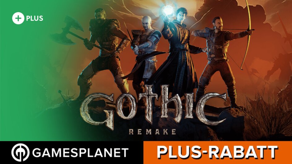 Teaserbild für 25% Rabatt auf Gothic Remake - Exklusives Angebot für Plus-Mitglieder
