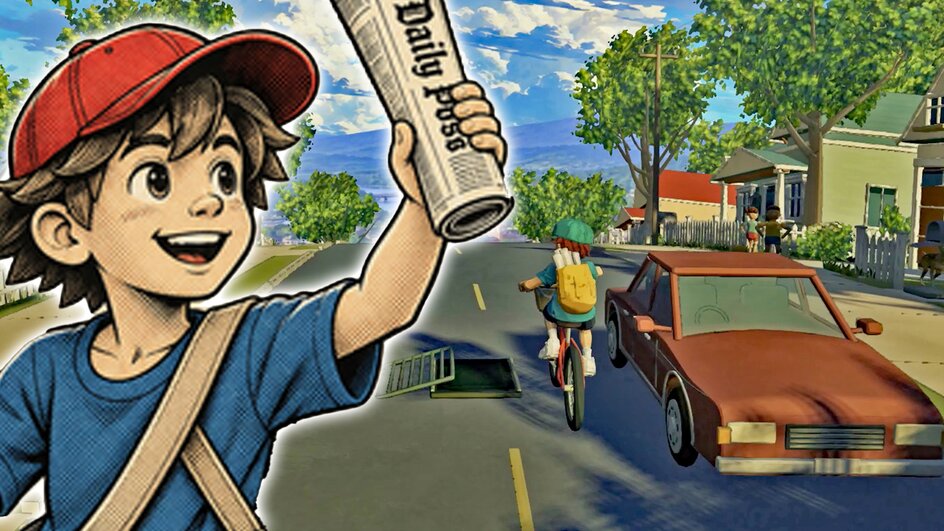 Teaserbild für 2.175 Dollar teuer, 39 Stunden Arbeit: Ein 3D-Remake von Paperboy beeindruckt Millionen von Menschen