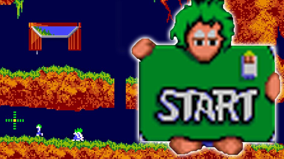 Teaserbild für Zehn Pixel hoch, 35 Jahre alt: Lemmings kam von GTA-Entwicklern und ist selbst heute noch einen Klick wert