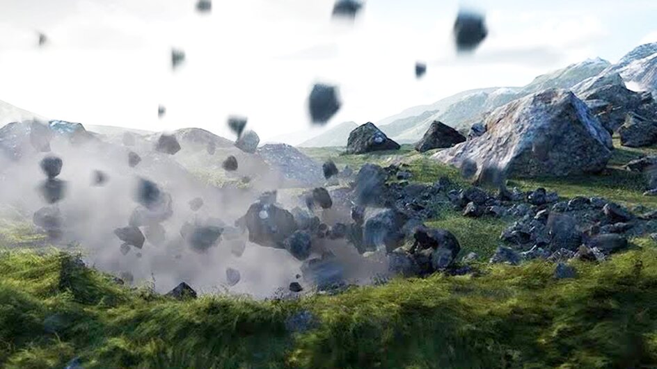 Teaserbild für Unreal Engine 5 zeigt spektakuläre Terrain-Zerstörung auf vier Jahre alter Grafikkarte