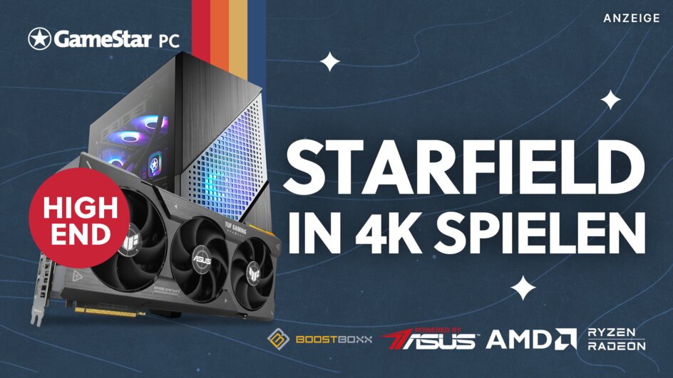 Teaserbild für Starfield in 4K gemessen – So gut läuft Starfield auf einer AMD Radeon™ RX 7900 XTX