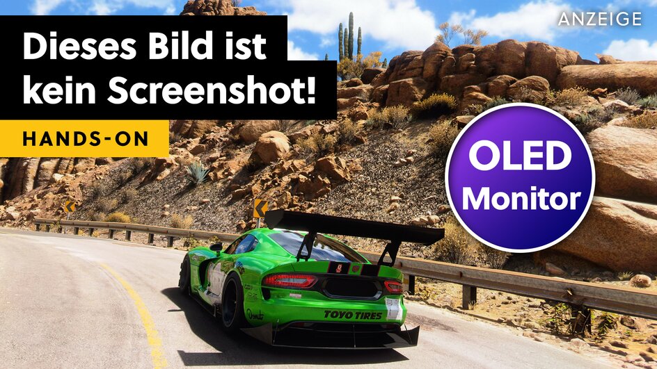Teaserbild für Wenn ein Foto von einem Bildschirm so krass aussieht, kann es nur ein 4K OLED-Monitor sein!