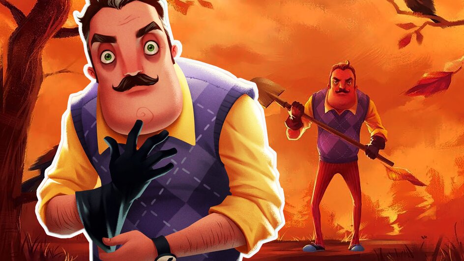 Картины hello neighbor