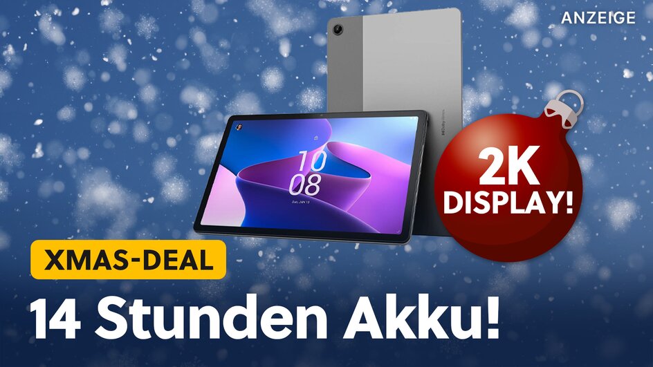 Teaserbild für Preis-Leistungs-Tablet mit 2K-Auflösung günstig wie nie: Das Lenovo Tab M10 Plus
