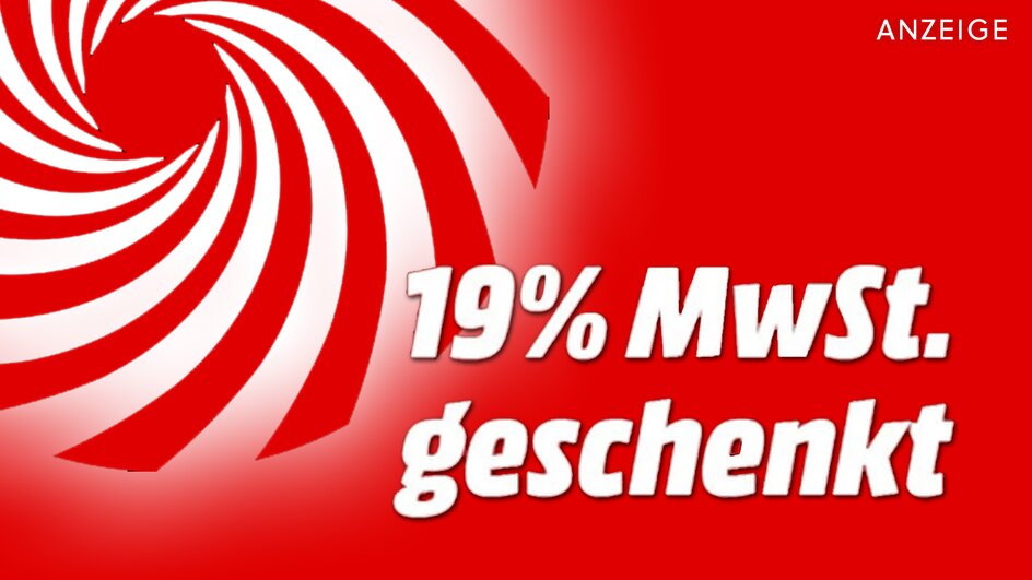 Teaserbild für MediaMarkts beliebteste Aktion ist zurück: So kriegt ihr die Mehrwertsteuer geschenkt!