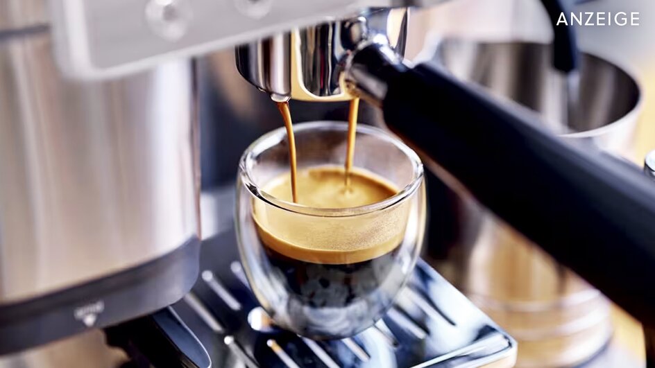Teaserbild für Die perfekte Kaffeemaschine für heiße und kalte Getränke: Dieses Siebträger-Angebot solltet ihr nicht verpassen!
