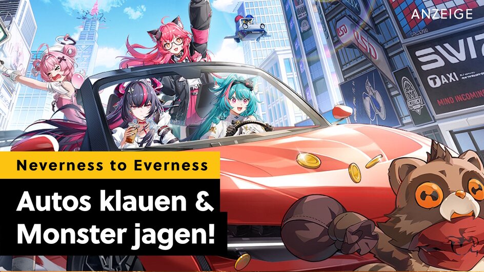 Teaserbild für GTA im Anime-Stil? Dieser Spiele-Geheimtipp hat eine riesige Open World, Waffen und schicke Autos!