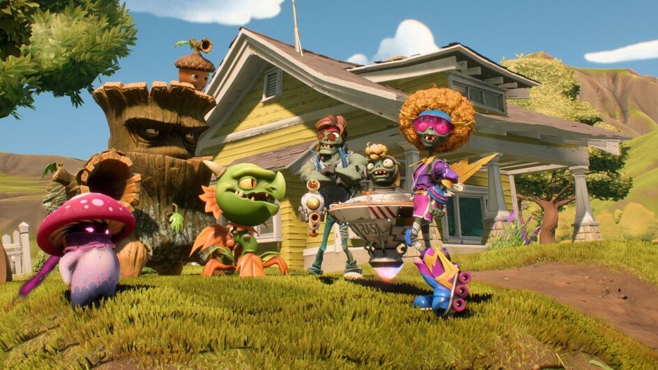 Plants vs zombies battle for neighborville как играть по сети