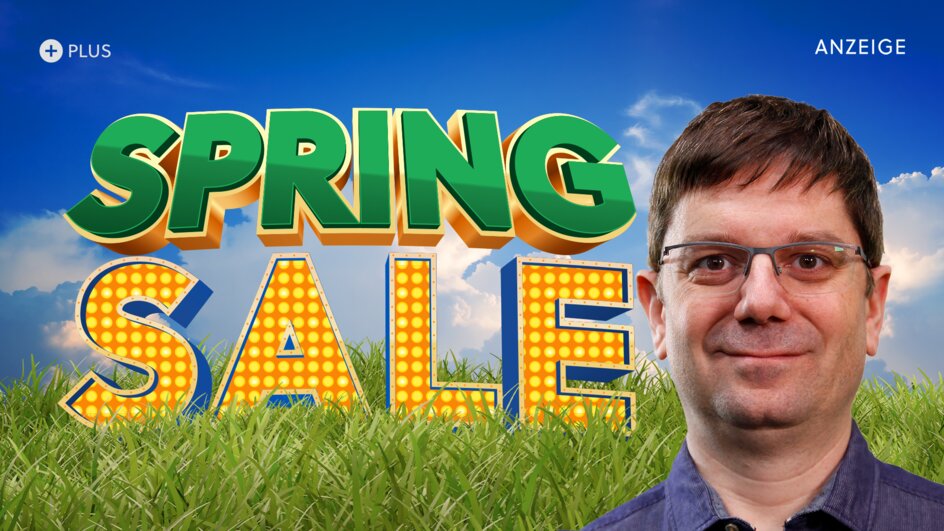Teaserbild für Plus Spring Sale: 50% Rabatt aufs Jahresabo, und wir machen uns extra hübsch für euch