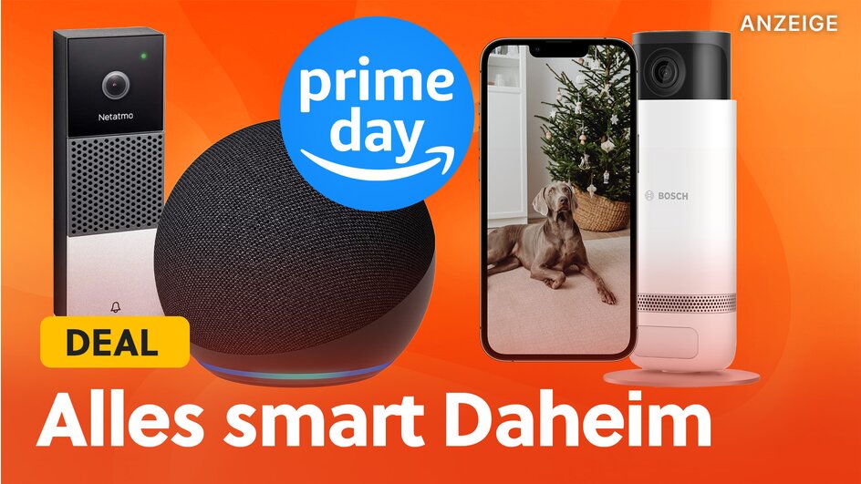 Teaserbild für Amazon Prime Day: Smarte Türklingeln, WLAN-Steckdosen + Heizkörperthermostate - Welche Smart Home Angebote erwarten uns?