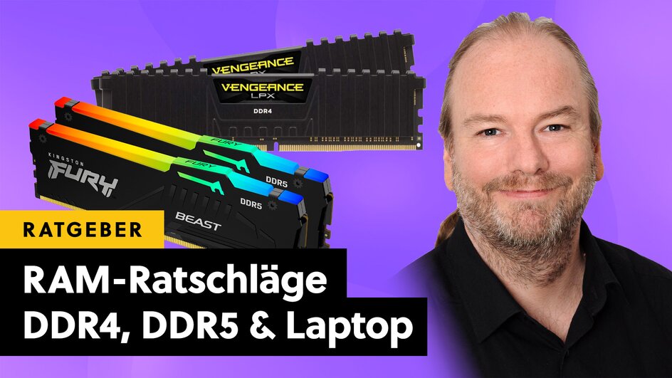 Teaserbild für Was ihr vor dem Kauf über Arbeitsspeicher wissen müsst und RAM-Kauftipps trotz Speicherkrise