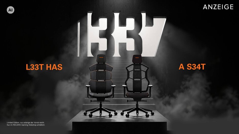 Teaserbild für Nur 50 Stück: Diese Gaming-Stühle sehen genial aus und sind stark limitiert