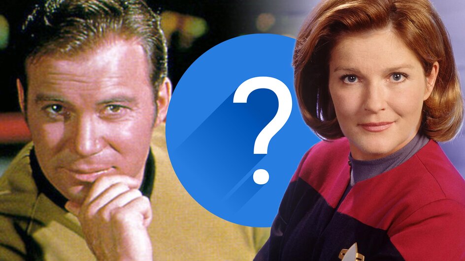 Teaserbild für Star Trek Quiz: Welcher Captain seid ihr - Kirk, Picard oder Janeway?