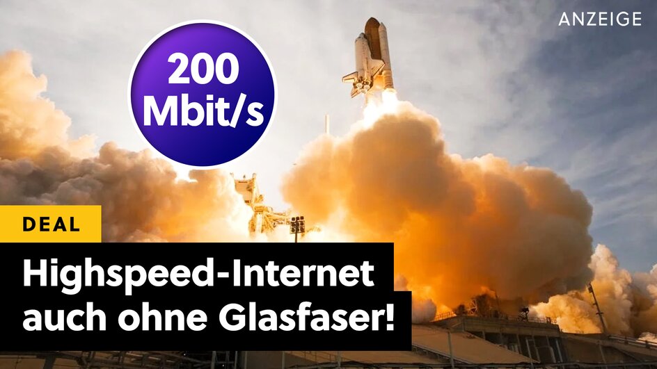 Teaserbild für Tschüss Telekom, ich bin jetzt in der Zukunft: Highspeed-Internet ist endlich für alle möglich - auch ohne Glasfaser!