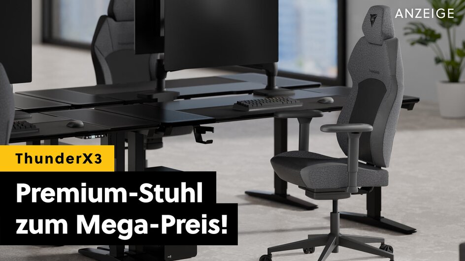Teaserbild für Home-Office am Tag, Gaming am Abend: Warum dieser Hybrid-Stuhl für 199 Euro aktuell konkurrenzlos ist