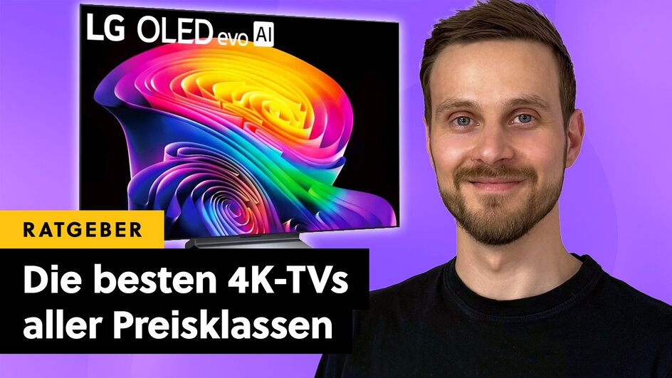 Teaserbild für Der beste 4K-TV 2026: Vergleich von OLED, QLED und Mini-LED-Fernsehern aller Preisklassen