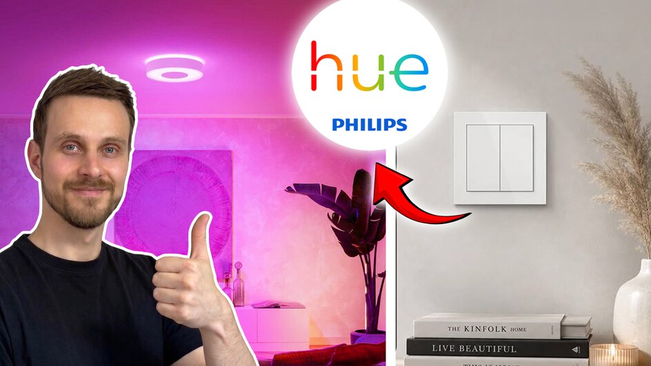Teaserbild für Endlich normale Lichtschalter für Philips Hue! Wer smartes Licht nutzt, wird diese Schalter lieben
