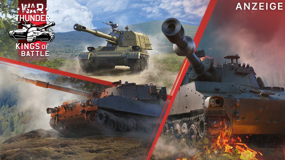Teaserbild für War Thunder mit Update “Kings of Battle”