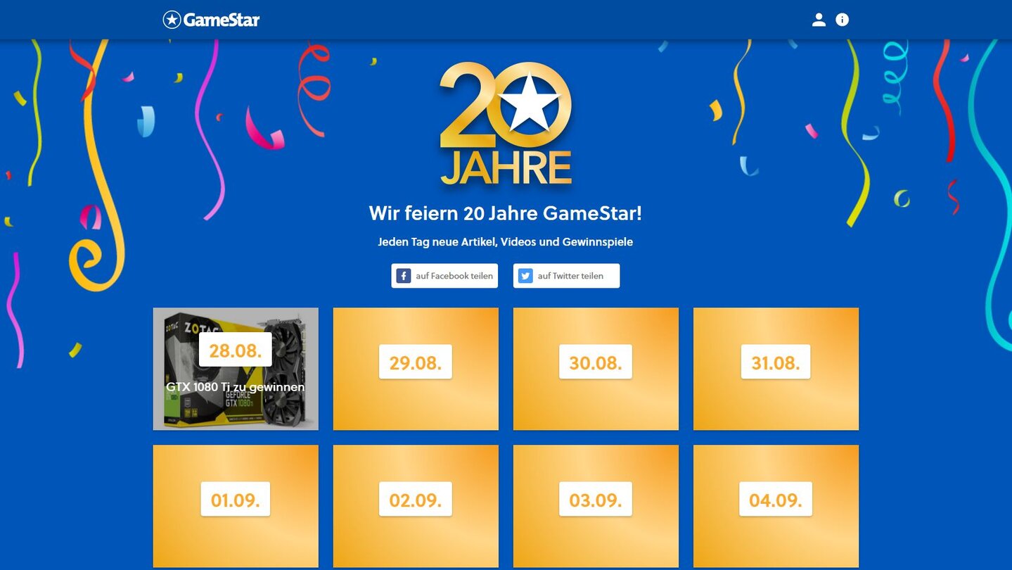 20 Jahre GameStar: Die größte Party der GameStar-Geschichte - Update 