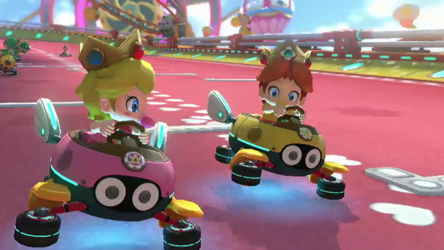 96 Strecken in Mario Kart 8 Deluxe: Der Arcade-Racer-König feiert jede seiner Strecken im Trailer