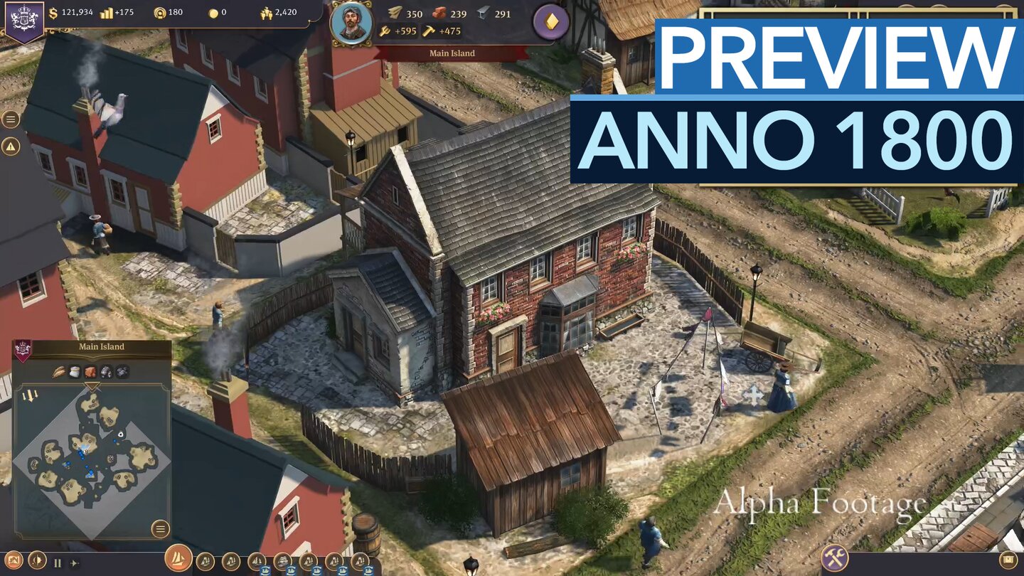 Anno 1800 - Preview-Video: Neue Infos zur Arbeiterklasse, Handelsrouten und mehr