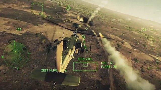 Apache: Air Assault - Demo-Spielszenen von der Xbox 360