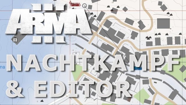 ARMA 3 - Editor + Nachtkampf - Alpha-Gameplay - Odium (JeremiahRose) als Gast-Kommentator