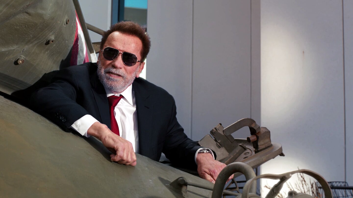 Arnie ist jetzt Action-Chef bei Netflix: Schwarzenegger macht Werbung für den Streamingdienst