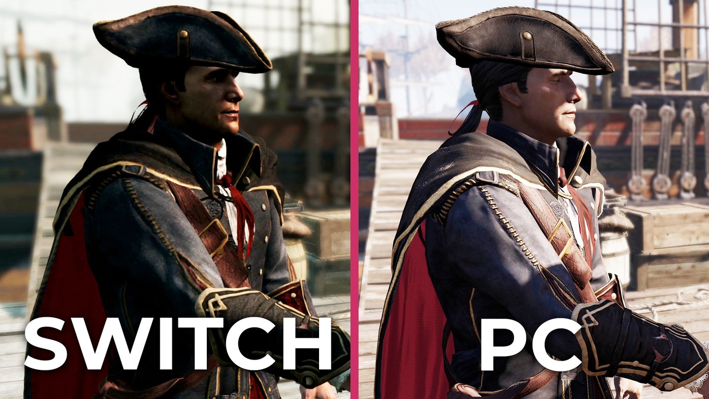 Assassins Creed 3 Remastered - Switch-Version im Performance-Test und Grafikvergleich