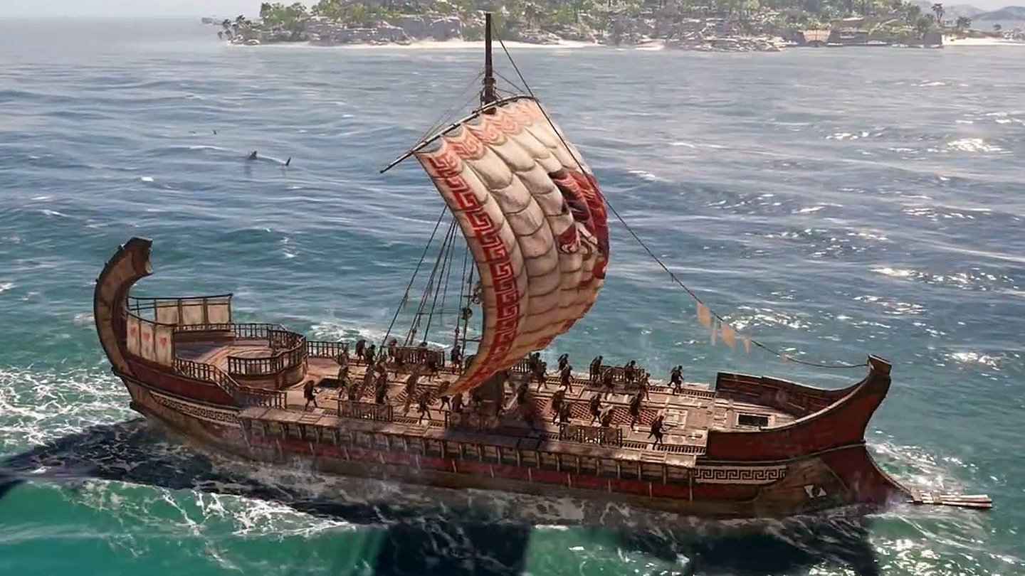 Assassins Creed: Odyssey - Trailer erklärt, wie die großen Seeschlachten funktionieren