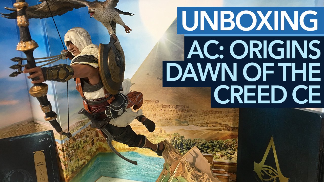 Assassins Creed: Origins - Unboxing-Video der Dawn of the Creed Edition
