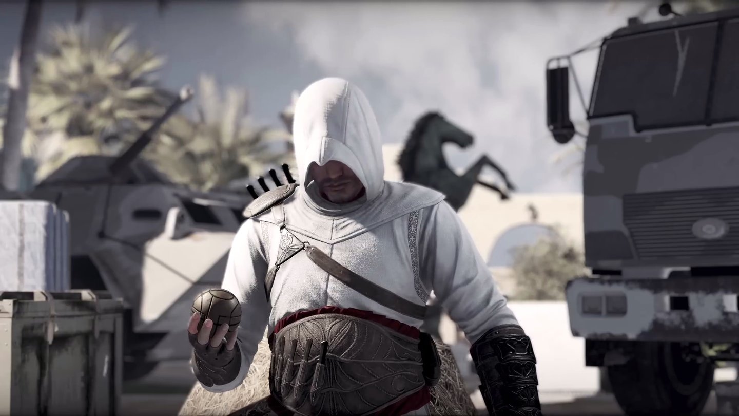 Assassin’s Creed trifft Rainbow Six Siege: Ihr könnt jetzt Altaïr mit Sturmgewehr spielen