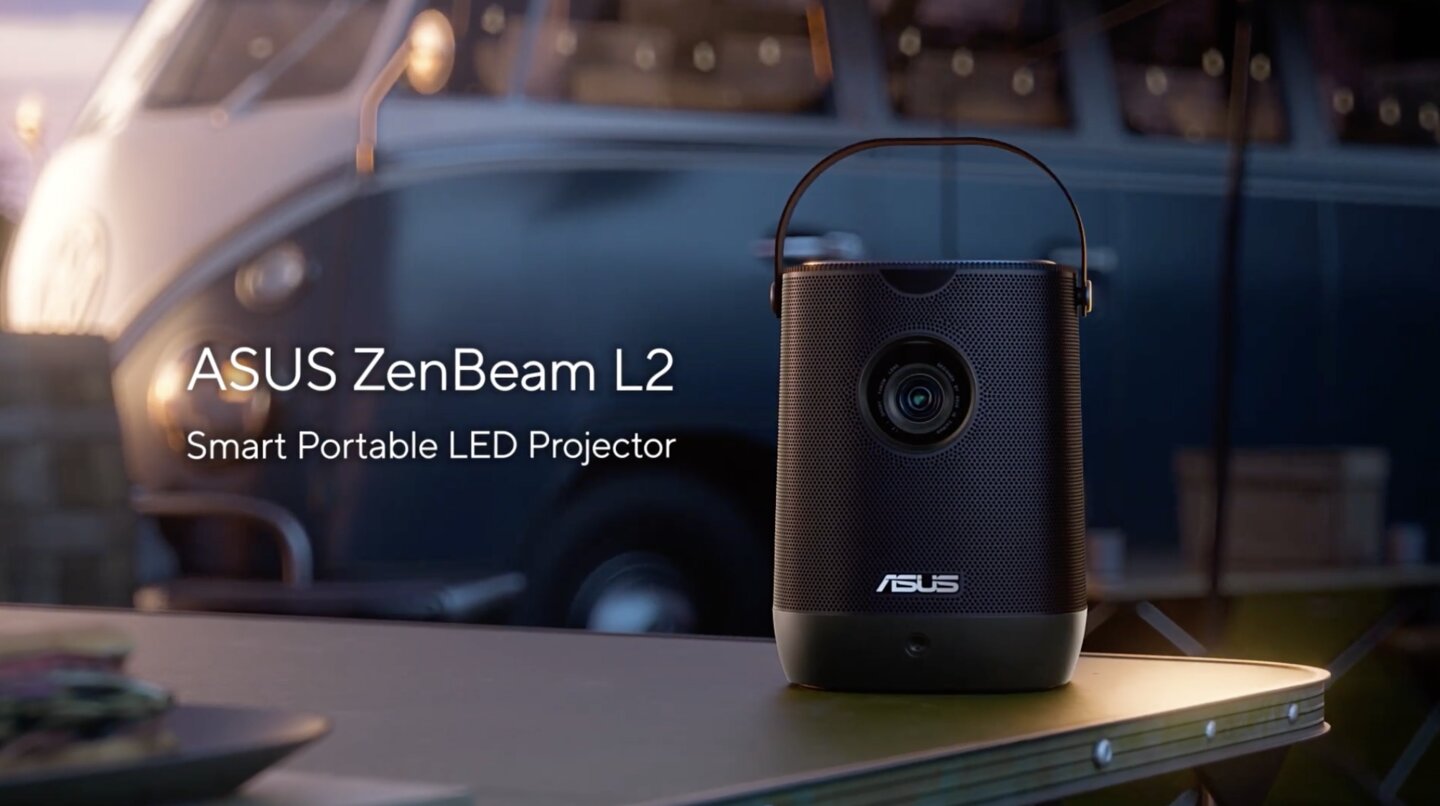 Asus ZenBeam L2: Der tragbare Mini-Beamer soll jede Wand in einen Fernseher verwandeln
