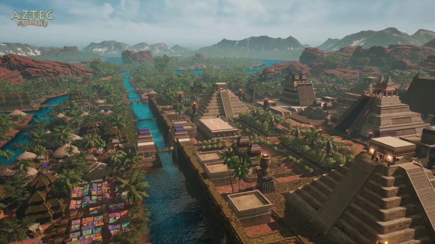 Aztec Empire - Trailer zum Aufbauspiel im Reich der Azteken
