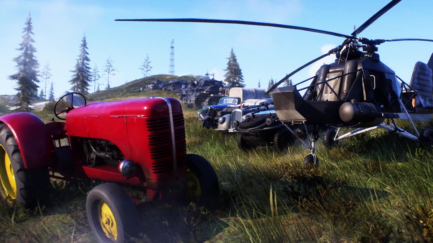 Battlefield 5: Firestorm - Gameplay-Trailer erklärt den Modus, inklusive Traktor-Kill