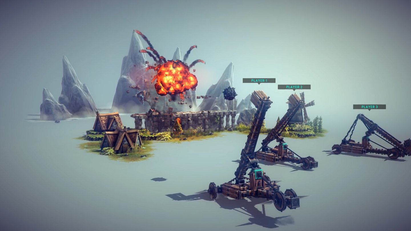 Besiege - Trailer stellt das Multiverse-Alpha-Update mit Level-Editor und Multiplayer vor