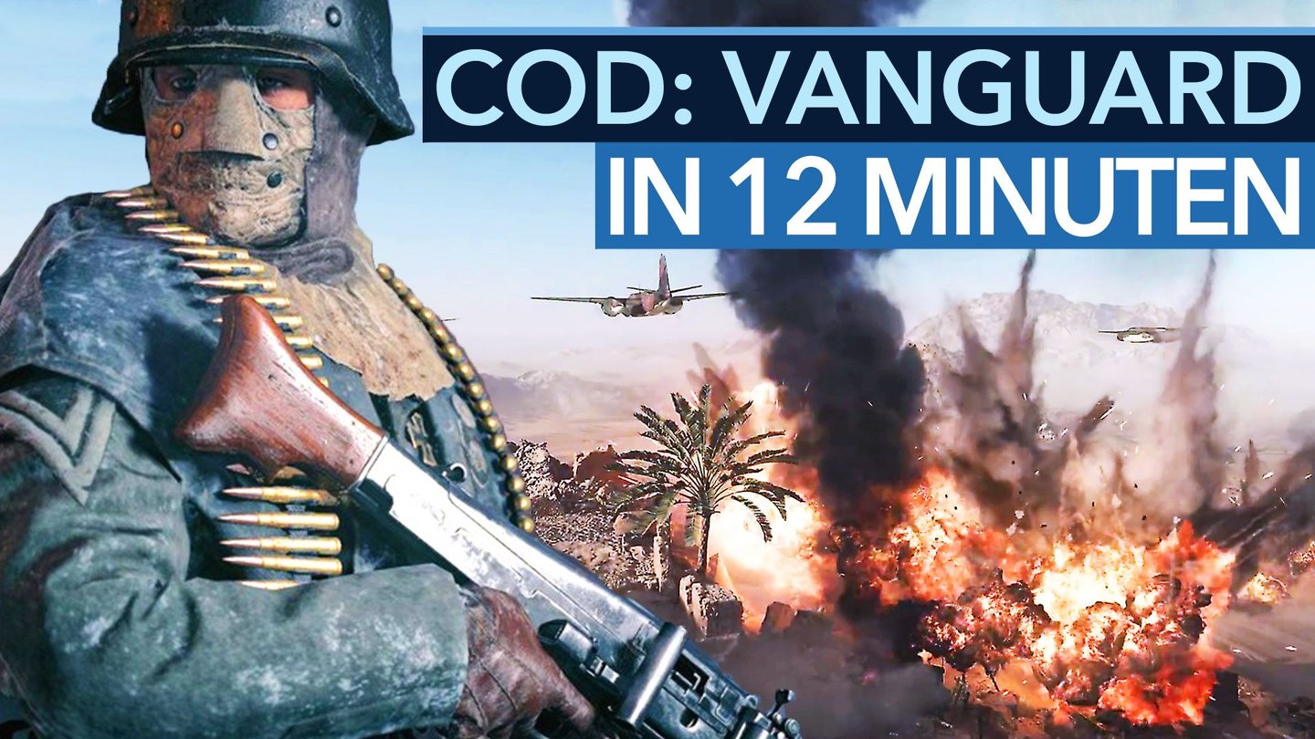 Call of Duty Vanguard - Vorschau-Video zum neuen Ego-Shooter