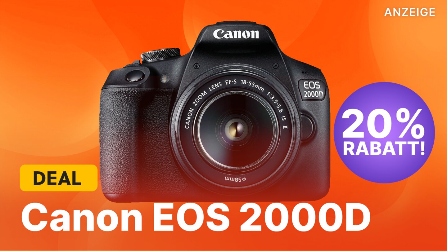 CANON outlet EOS 2000D Spiegelreflex Kamera NEU