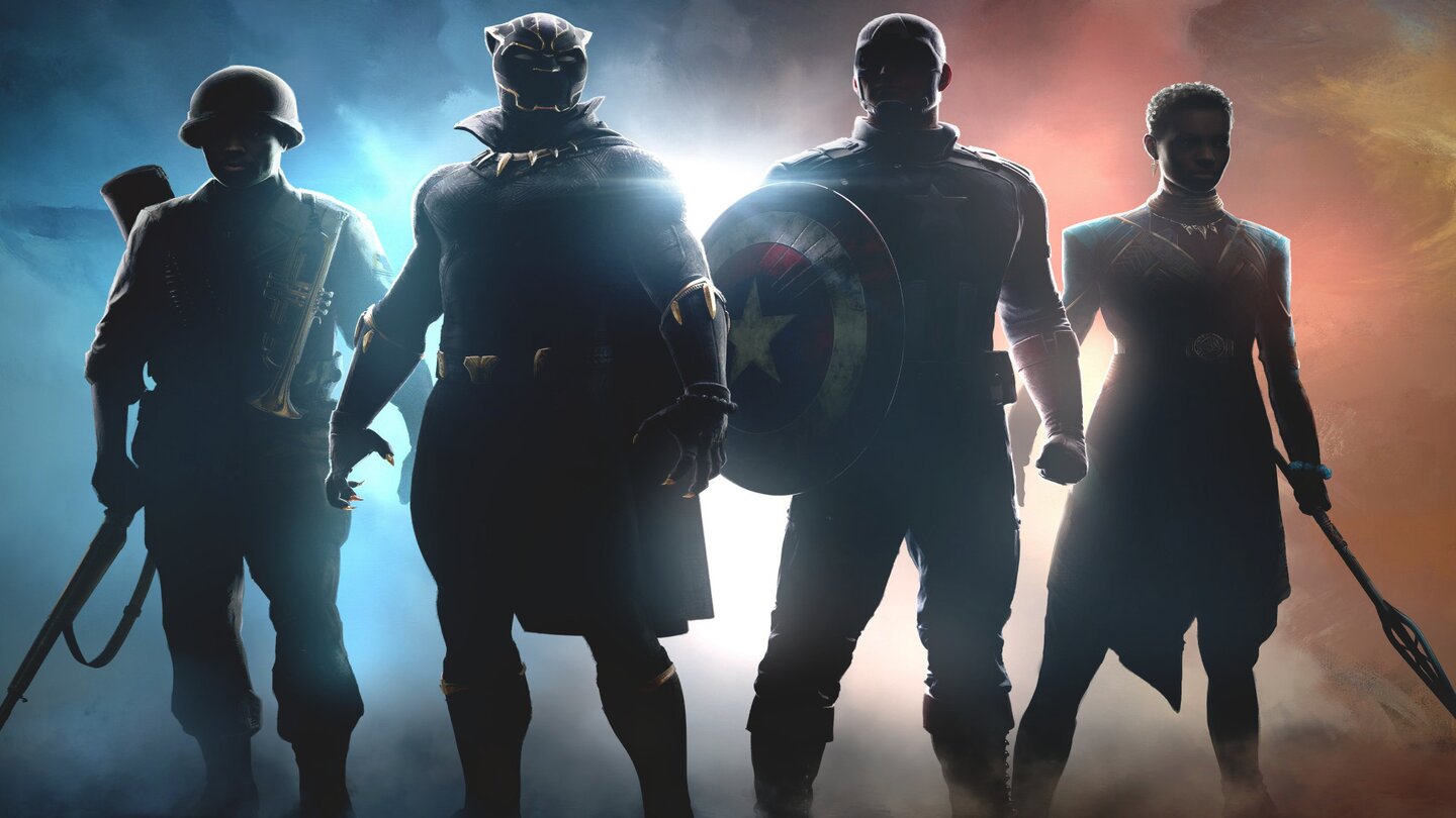 Captain America + Black Panther: Der Teaser schickt vier Helden in den Zweiten Weltkrieg