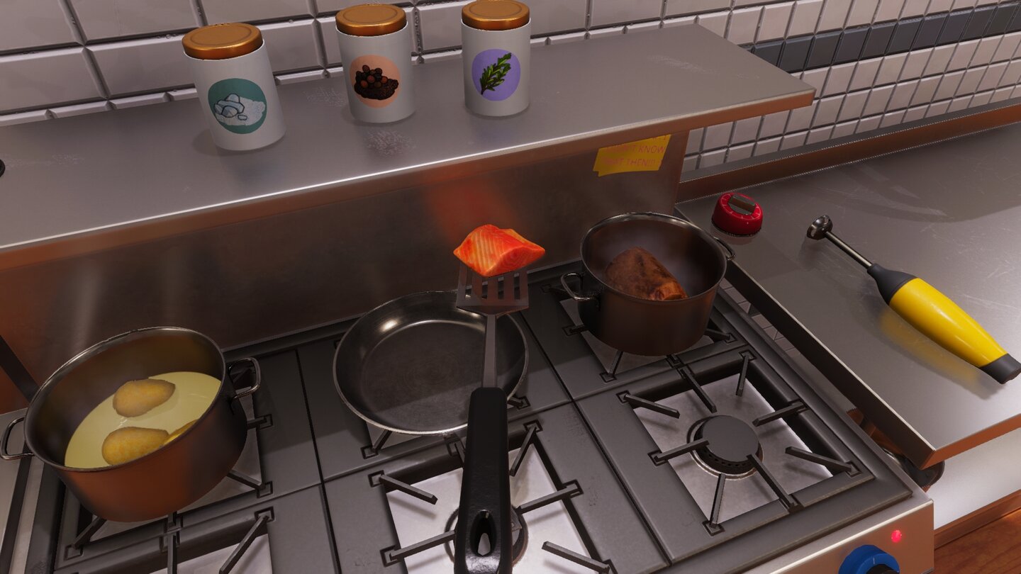 Tijd om je echte kooktalenten te testen in Cooking Simulator