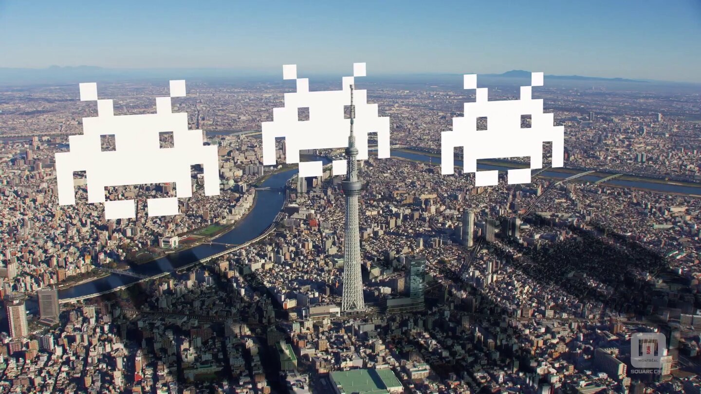 Das Kult-Spiel Space Invaders kehrt im Trailer als neues VR-Spiel zurück