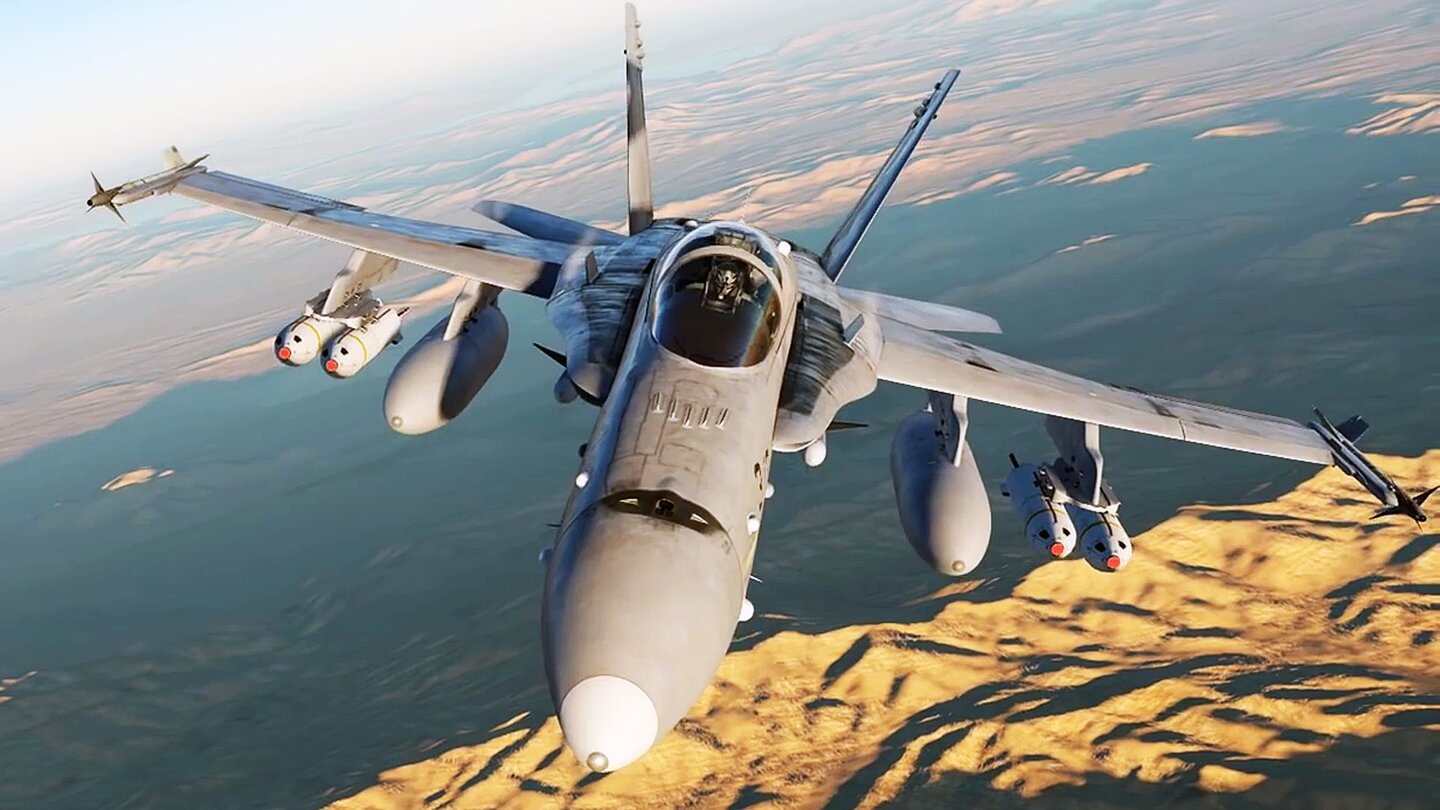 DCS World 2.5 - Beta der Hardcore-Simulation beendet, spektakuläre Grafik im Trailer