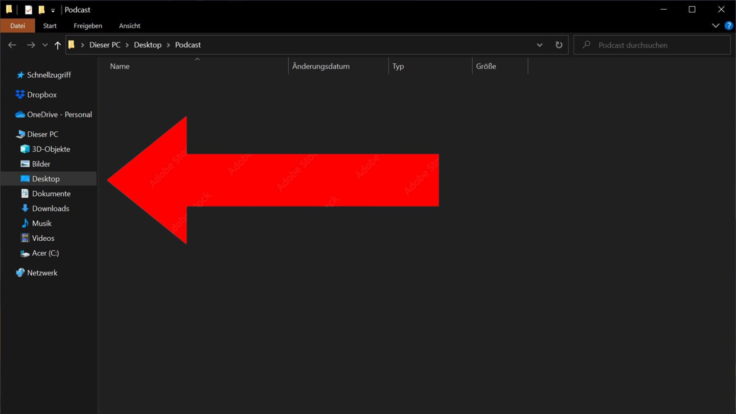 Ich behandle meinen Windows Desktop wie meinen Schreibtisch Dadurch