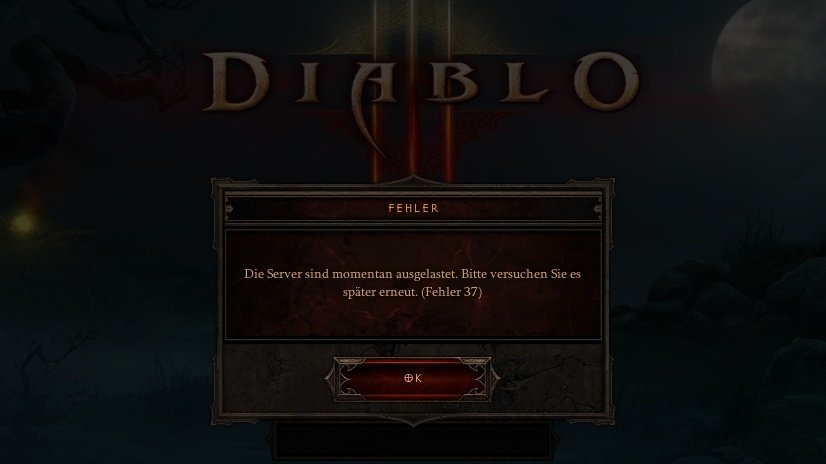 Diablo 3 login probleme
