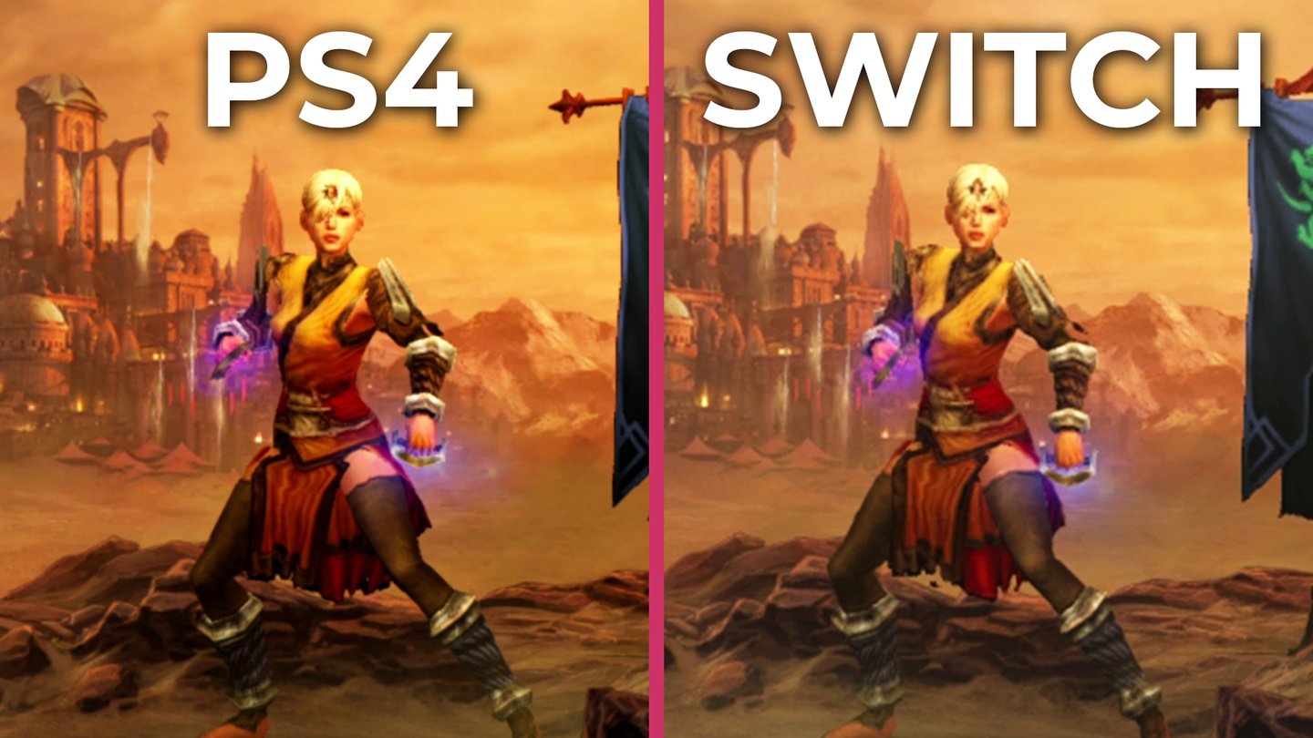 Diablo 3 - Switch gegen PS4 im Grafikvergleich