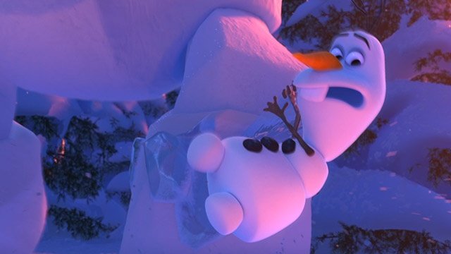 Die Eiskönigin - Filmclip mit dem Schneemonster